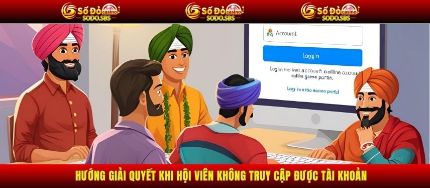 Đăng Nhập Hướng giải quyết khi hội viên không truy cập được tài khoản