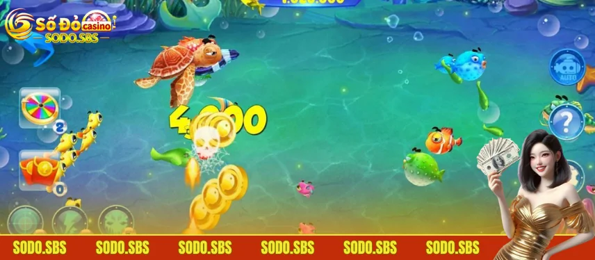 Bắn Cá King - Thử Thách Săn Boss Kiếm Tiền Tỷ Thần Tốc Hệ thống sinh vật trong bắn cá King cực kỳ đa dạng